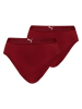 Puma 2er-Set: Taillenslips in Bordeaux