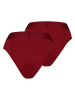 Puma 2er-Set: Taillenslips in Bordeaux