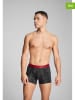 Puma 2er-Set: Boxershorts in Rot/ Schwarz
