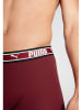Puma 2er-Set: Boxershorts in Rot/ Schwarz