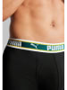 Puma 2er-Set: Boxershorts in Schwarz/ Grün