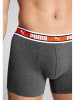 Puma 2er-Set: Boxershorts in Schwarz/ Anthrazit
