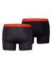 Puma 2er-Set: Boxershorts in Anthrazit/ Schwarz
