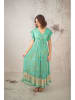 Lula Natura Jurk turquoise