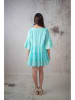 Lula Natura Jurk turquoise