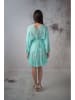 Lula Natura Jurk turquoise