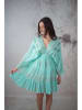 Lula Natura Jurk turquoise