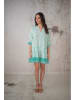 Lula Natura Jurk turquoise