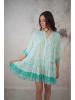 Lula Natura Jurk turquoise