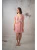 Lula Natura Kleid in Creme/ Pink