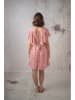 Lula Natura Kleid in Creme/ Pink