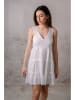 Lula Natura Jurk wit