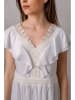 Lula Natura Jurk wit