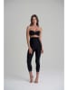 Bye Bra Shape-Capri-Leggings in Schwarz