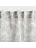 Homla Schlaufengardine "Pella" in Beige/ Grau - (L)250 x (B)140 cm