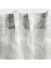 Homla Schlaufengardine "Pella" in Beige/ Grau - (L)250 x (B)140 cm