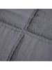 Homla Tagesdecke "Finch" in Anthrazit - (L)220 x (B)200 cm