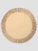 Homla 2er-Set. Tischsets "Taniga" in Beige - Ø 38 cm