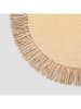 Homla 2er-Set. Tischsets "Taniga" in Beige - Ø 38 cm