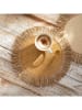 Homla 2-delige set: placemats "Taniga" beige - Ø 38 cm
