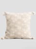 Homla Kussenhoes "Domis" beige - (L)45 x (B)45 cm