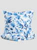 Homla Mikrofaser-Bettwäsche-Set "Madog" in Blau/ Weiß - (L)140 x (B)200 cm
