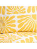 Homla Beddengoedset "Maguti" wit/geel - (L)160 x (B)200 cm