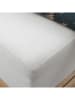 Homla Jersey hoeslaken "Claire" wit - (L)200 x (B)140 cm