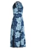 Vera Mont Jurk donkerblauw/lichtblauw
