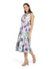 Vera Mont Kleid in Lila/ Grün