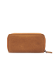 SPARWELL Leder-Geldbörse "Luella" in Hellbraun - (B)20 x (H)10,5 x (T)4 cm
