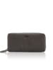 SPARWELL Leder-Geldbörse "Luella" in Grau - (B)20 x (H)10,5 x (T)4 cm