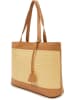 orsay Schultertasche "Palma" in Beige/ Hellbraun - (B)41 x (H)25,5 x (T)10 cm