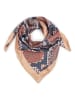 orsay Sjaal rood/beige/donkerblauw - (L)55 x (B)55 cm