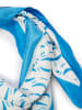 orsay Tuch in Weiß/ Blau - (L)55 x (B)55 cm