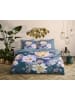 Descanso Satijnen beddengoedset "Mirery" blauw