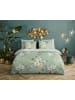 Descanso Satijnen beddengoedset "Sizena" turquoise