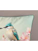Descanso Satijnen beddengoedset "Minne" turquoise