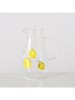 Boltze Krug "Capri" in Transparent/ Gelb - 1,5 l