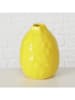 Boltze Wazon "Zitronella" w kolorze żółtym - wys. 18 x Ø 14 cm