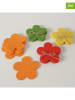 Boltze 4er-Set: Untersetzer "Prilio" in Bunt - (B)13 cm