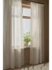 Ellos Home 2er-Set: Mehrbandgardinen "Cornelia" in Beige