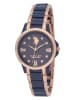 U.S. Polo Assn. Kwartshorloge roségoudkleurig/donkerblauw