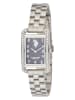 U.S. Polo Assn. Kwartshorloge zilverkleurig/donkerblauw