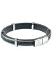 U.S. Polo Assn. Leder-Armband in Dunkelblau