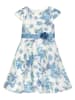 Danamade Jurk "Dneyla" blauw/wit