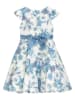 Danamade Jurk "Dneyla" blauw/wit