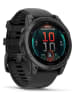 Garmin GPS-Multisport-Smartwatch "fenix E" in Schwarz