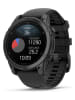 Garmin GPS-Multisport-Smartwatch "fenix E" in Schwarz