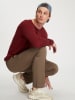 Cross Jeans Longsleeve in Bordeaux